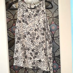 Emma & Olivia hi neck tank top